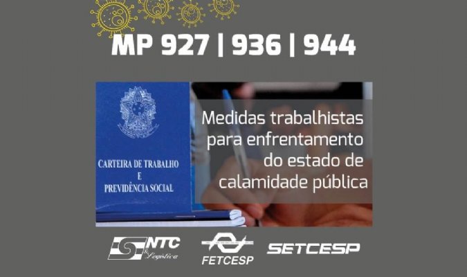 Cartilha com os principais pontos das Medidas Provisórias  927&amp;#44; 936 e 944